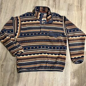 PATAGONIA Aztec Fleece Sweater Size Large